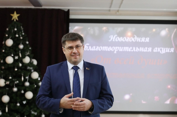 Сяргей Дубіна: "Акцыя "Ад усёй душы — яскравы прыклад клопату сацыяльна арыентаванай дзяржавы аб пажылых людзях"