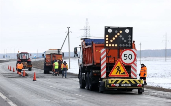 Since the beginning of the year, more than 3.3 thousand square meters of potholes have been eliminated on the national road network of Belarus