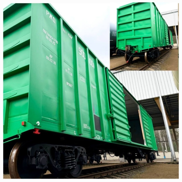 An import-substitution project. Osipovichi Transport Engineering Plant has begun production of a covered railway carriage