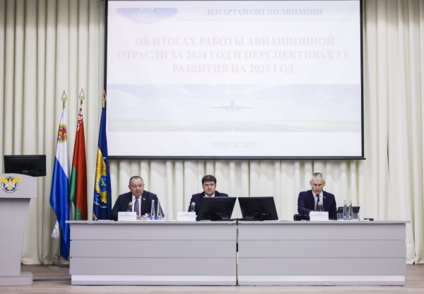 Итоги работы авиационной отрасли в 2024 году и планы на нынешний обсудили на заседании коллегии Департамента по авиации