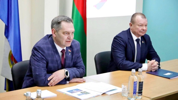 Alexey Lyakhnovich met with the workforce of Road Maintenance Department No. 72 of RUE “Mogilevavtodor” in Bobruisk