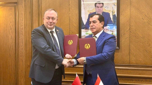 Белорусская и Таджикская железные дороги подписали меморандум о сотрудничестве