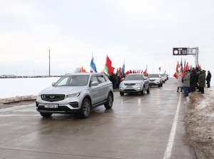 Открыто движение по новому участку дороги в обход г.п. Мир