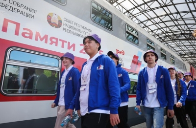 В Бресте встретили участников культурно-просветительского проекта «Поезд Памяти»